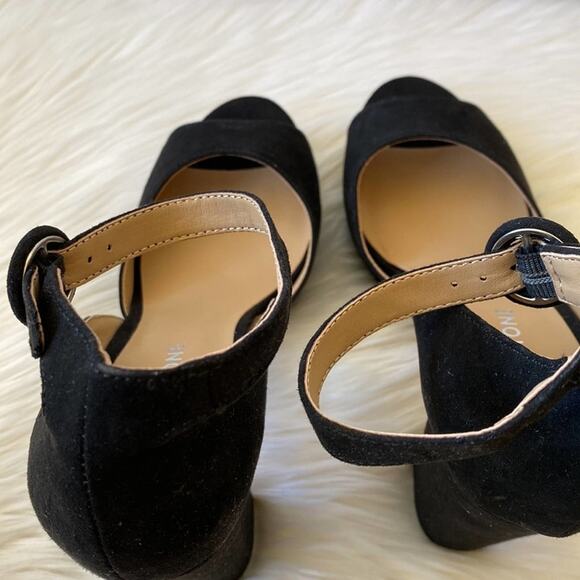 Block-Heel Platform Sun Stone Reeta Sandal Black 9.5 NEW!! - Picture 11 of 13